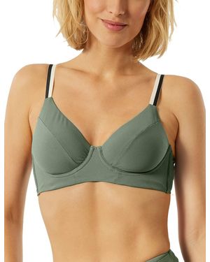 Schiesser Bügel Top Bikini - Grün