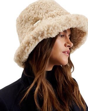 Ted Baker S Fluffyi-faux Shearling Bucket Hat - Multicolour