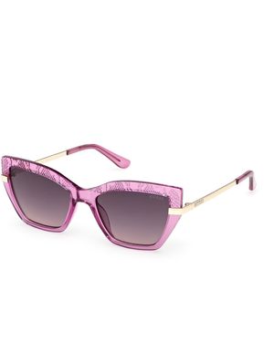 Guess Occhiali da Sole GU00216 81B shiny violet 53/17/140 Donna - Multicolore