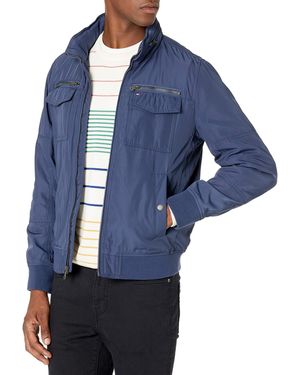 Tommy Hilfiger Wasserabweisende Performance-Bomberjacke - Blau