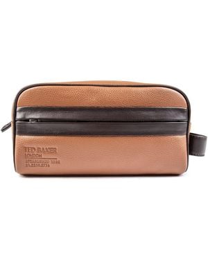 Ted Baker S Paty Washbag Bags And Wallets Tan One Size - Natural