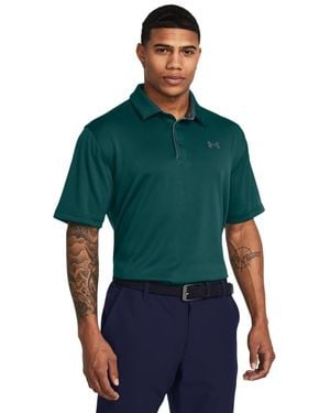Under Armour Tech Golf Polo Polohemd, - Grün