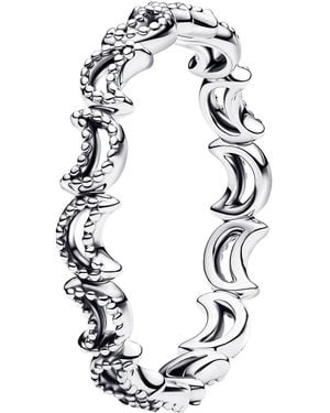 PANDORA Ring Sterling Silver 925 194258c00-54 54 - Metallic