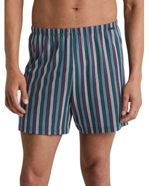 CALIDA Prints Boxer a Pantaloncino - Blu