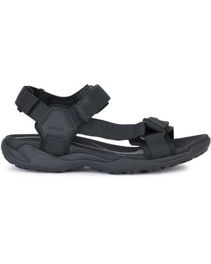 Geox U Terreno + Grip A Sports Sandal - Blue