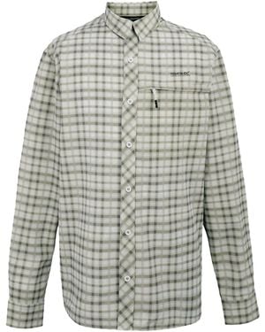 Regatta Travel Packaway Shirt 53c - L - Grey