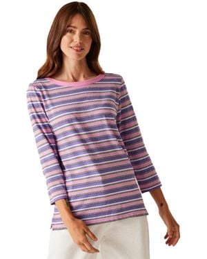 Regatta Bayletta II T-shirt à manches 3/4 pour femme - Violet