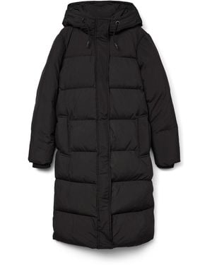 Vero Moda Vmericaholly Long Down Jacket Noos - Black