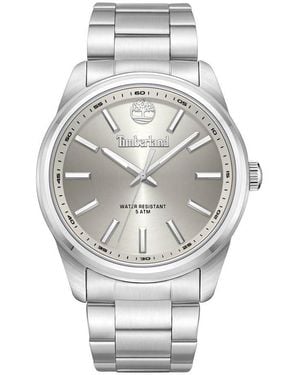 Timberland Orologio al quarzo da uomo in acciaio inossidabile - TDWGG0030001 - Metallizzato