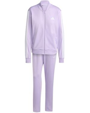 adidas Essentials 3-stripes Tracksuit - Paars