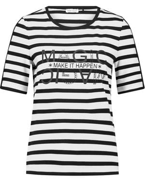 Gerry Weber T-Shirt 1/2 Arm - Schwarz