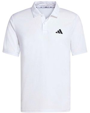 adidas Hombre Workout Essentials Base Polo Shirt - Wit