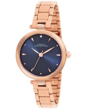 French Connection Analog Blue Dial Watch-fcn0103urgm