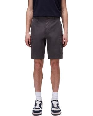 Napapijri Nevas Bermuda Shorts Dark Grey36 - Black
