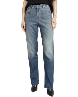 G-Star Viktoria High Straight Jeans - Blauw