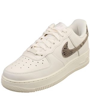 Nike Donna WMNS Air Force 1 Low '07 DD8959 100 Bianco su Bianco - Dimensione, Minerale di ferro leggero fantasma, 38.5 EU - Neutro