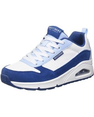 Skechers UNO Two Much Fun Sneaker - Blau