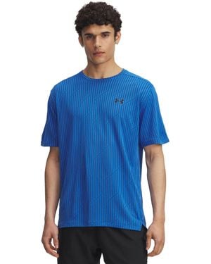 Under Armour Tech Vent Jacquard Short Sleeve T-shirt - Blue