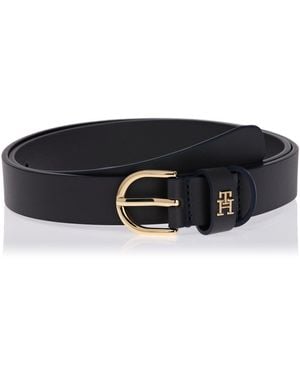 Tommy Hilfiger Essential Effortless 2.5 Aw0aw16836 Verstelbare Riem - Zwart