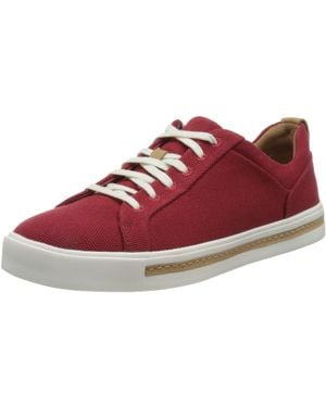 Clarks Un Maui Lace Shoes - Rosso