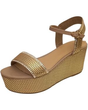 Guess , FLLS22LEL03, Chaussures Décollées Mode Mode Mode, Platine, 40 EU - Marron