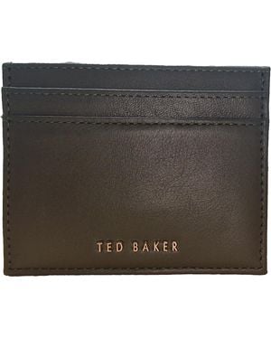 Ted Baker Garcina Leather Card Holder - Black