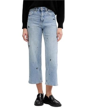 Desigual Jeans Denim Donna Azzurro - Blauw