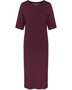 Triumph Timeless Sensuality Ndk Ssl Nightgown - Paars