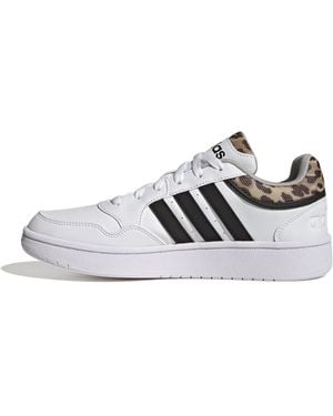 adidas Hoops 3.0 Basketball Shoe - White