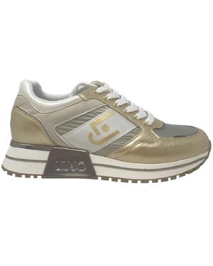 Liu Jo LIU JO Donna Scarpe Sneakers Kiss 06 4F2777Tx281 35 Oro Light Gold 04178 - Grigio