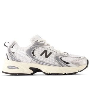 New Balance Tier 3 - Synthetic-Mesh - Silver - Bianco