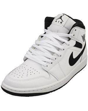 mens air jordan 1 mid white