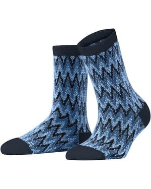 FALKE Bread Crumb W SO Socken - Blau