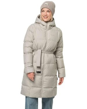 Jack Wolfskin Frozen Lake Coat W Outerwear - Natural