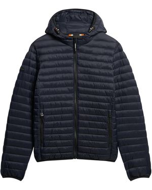 Superdry Fuji Lite Kapuzenjacke Finster Marineblau XXL