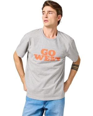 Wrangler Graphic Tee T-shirt - Grey