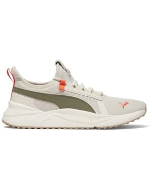 PUMA Mens Pacer Future Street Plus Lace Up Trainer - White