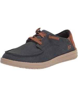 Skechers Melson-Planon Mokassin - Schwarz