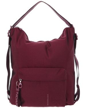 Mandarina Duck , MD20 HOBO/BACKPACK Donna, VIBRANT PINK, Taglia Unica - Viola