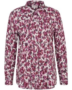 Bugatti W3552-6352 Camicia da Donna - Rosso