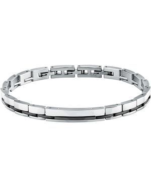 Trussardi Bracciale Uomo in Acciaio - Metallizzato