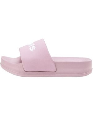 Levi's June S Bold Padded Sandals - Black