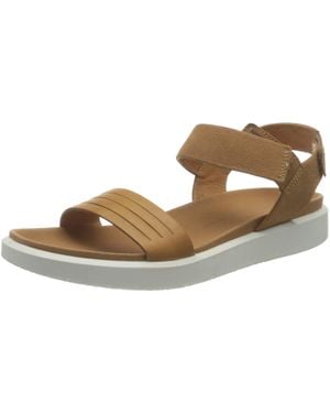 Ecco Flowt Strap Sandal - Brown