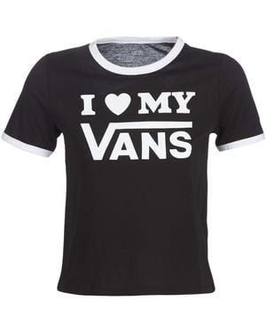 Vans T-Shirt Love Ringer T-Shirt - Schwarz