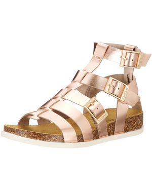 Kickers Kick Alexa Flache Sandale - Mettallic
