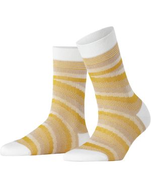 FALKE Latin Mix W So Cotton Patterned 1 Pair Socks - Natural