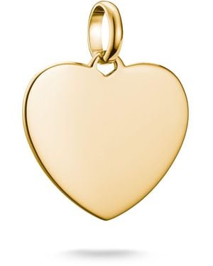 Thomas Sabo Charm Club Connect Cc1274-413-39 Recycled Sterling Silver Heart Charm - Metallic