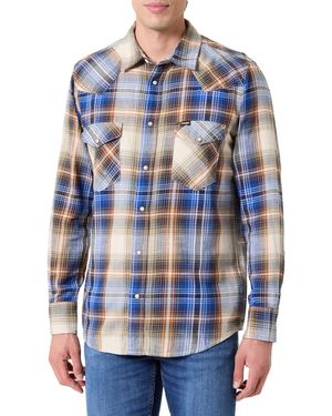Wrangler Western Indigo Shirt - Blue