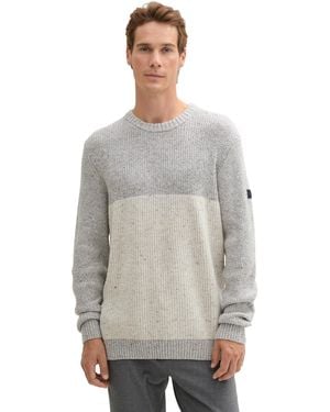 Tom Tailor Pullover - Grau
