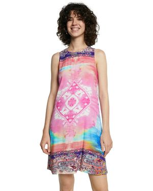 Desigual Vest_Nana Abito Casual - Rosso